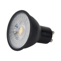 Lightexpert Dimbare GU10 LED Spot - 7W - 3000K - 560 Lumen - Zwart