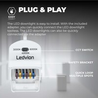 Ledvion Dimbare LED Inbouwspot RVS - IP65 - 5W - CCT - 5 Jaar Garantie - Geschikt voor de Badkamer