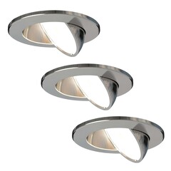 Dimbare LED Inbouwspot - IP65 - 5W - CCT - ø75mm - 5 Jaar Garantie - 3 pack