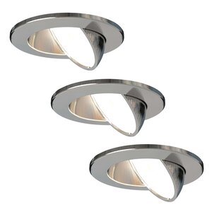Dimbare LED Inbouwspot RVS - IP65 - 5W - CCT - 5 Jaar Garantie - Geschikt voor de Badkamer