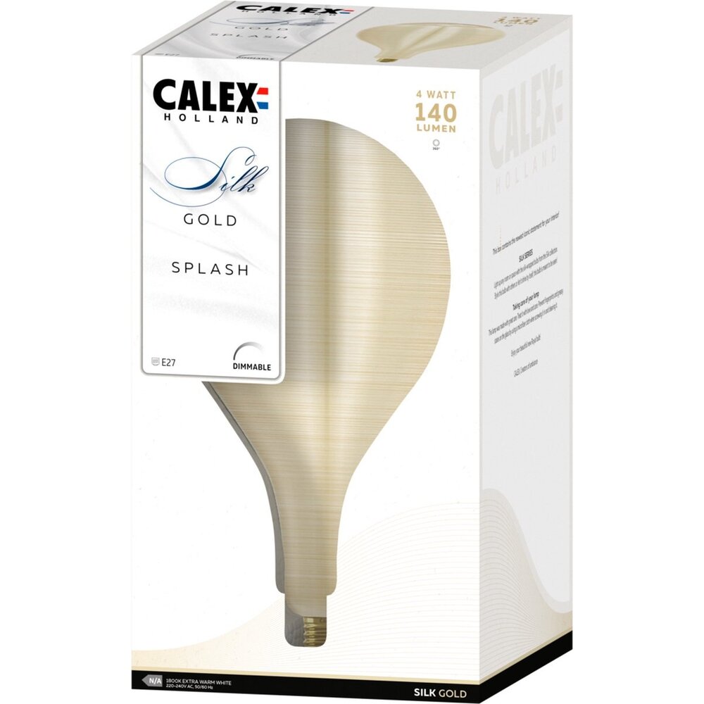 Calex Calex Lamp Gold Filament - E27 - 4W - 140 Lumen - 1800K