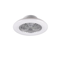 Trio Lighting Sterreneffect LED Ventilator - 26,8W - 2600Lm - 3000-6500K - Afstandsbediening - Timer - Apart schakelbaar - Dimbaar - Nachtlamp