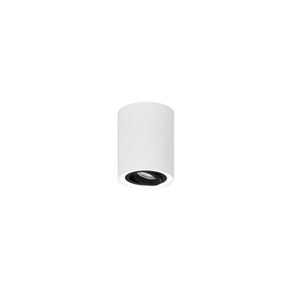 Trio Lighting GU10 Opbouwspot Rond - GU10 Fitting - Wit - ø90mm