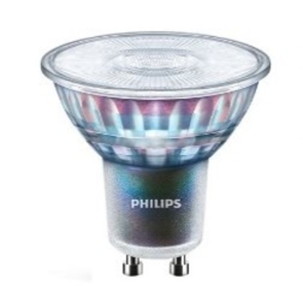 Philips Philips Dimbare GU10 LED Spot - 3.9W - 2700K - 265 Lumen - Transparant