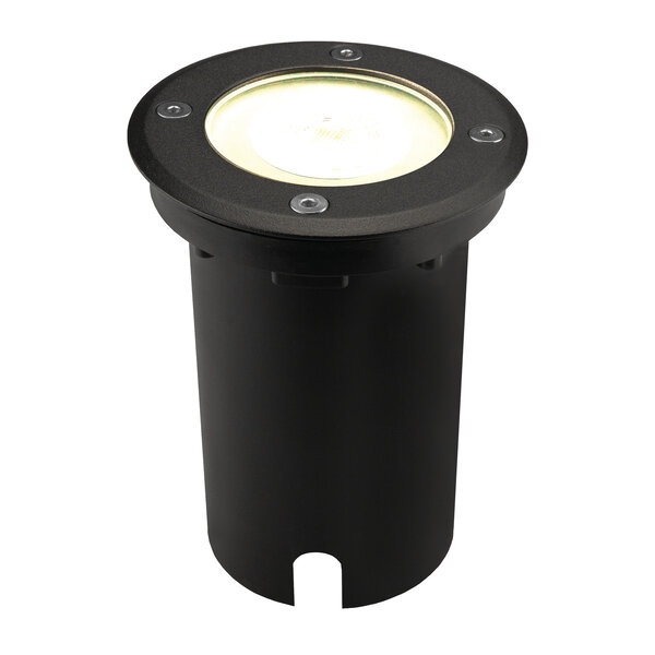 Ledvion LED Grondspot - IP67 - 3W - 4000K - 1 Meter Kabel - Zwart