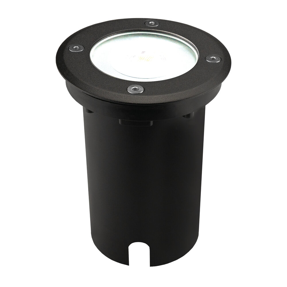 Ledvion LED Grondspot - IP67 - 3W - 6500K - 1 Meter Kabel - Zwart