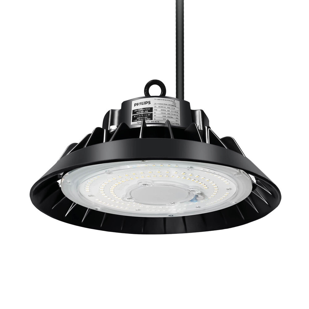 Lightexpert LED High Bay 240W - Philips Driver - 120° - 150Lm/W - 6000K - IP65 - Dimbaar - 5 Jaar Garantie