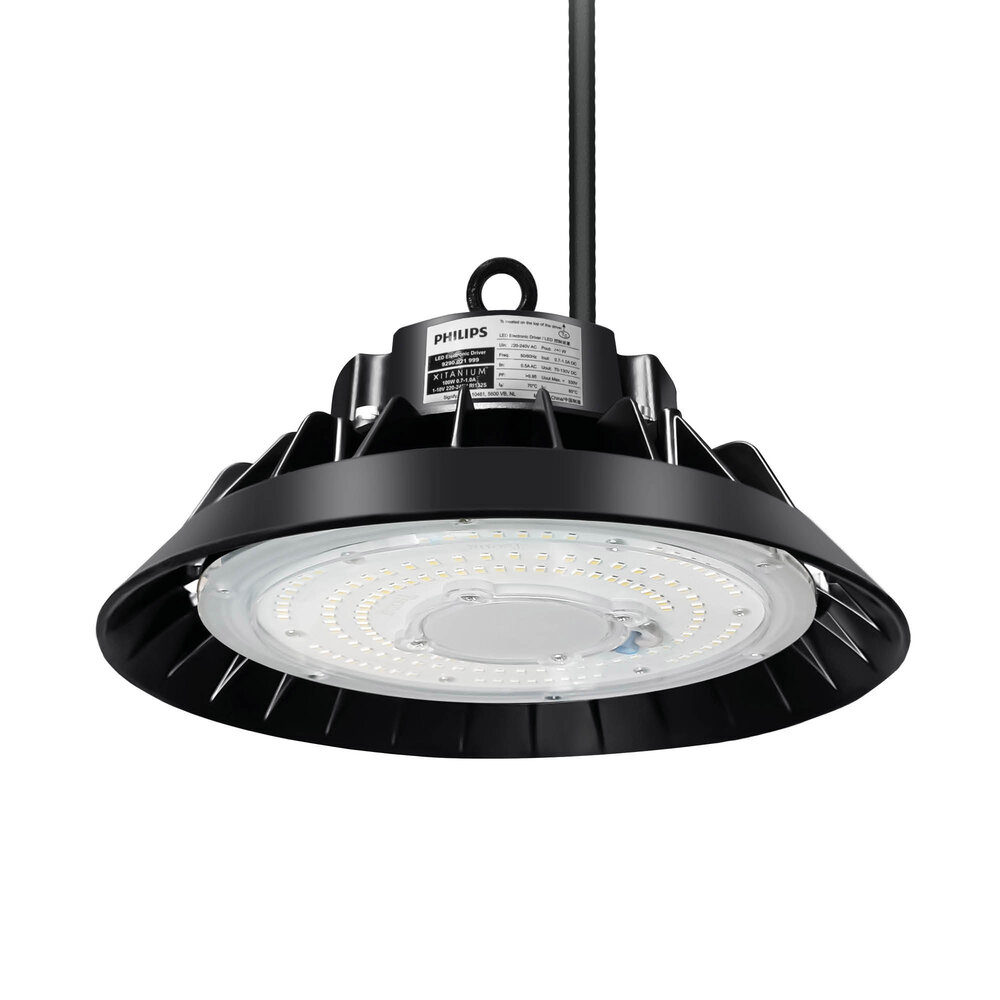 Lightexpert LED High Bay 240W - Philips Driver - 120° - 150lm/W - 4000K - IP65 - Dimbaar - 5 Jaar Garantie