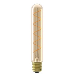 Calex Tubular LED Lamp Warm Ø32 - E27 - 136 Lm - Goud / Clear