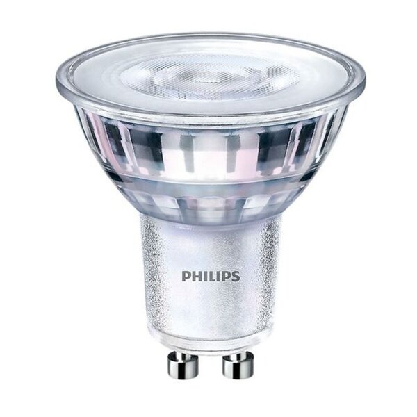 Philips Philips Dimbare GU10 LED Spot - 3W - 4000K - 240 Lumen - Transparant