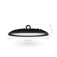 Ledvion LED High Bay 100W - Osram LED - 90° - 110 Lm/W - 4000K - IP65 - 2 Jaar Garantie