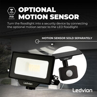 Ledvion Osram LED Breedstraler 10W – 1100 Lumen – 6000K