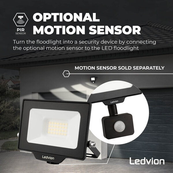 Ledvion Osram LED Breedstraler 50W – 6000 Lumen – 6500K