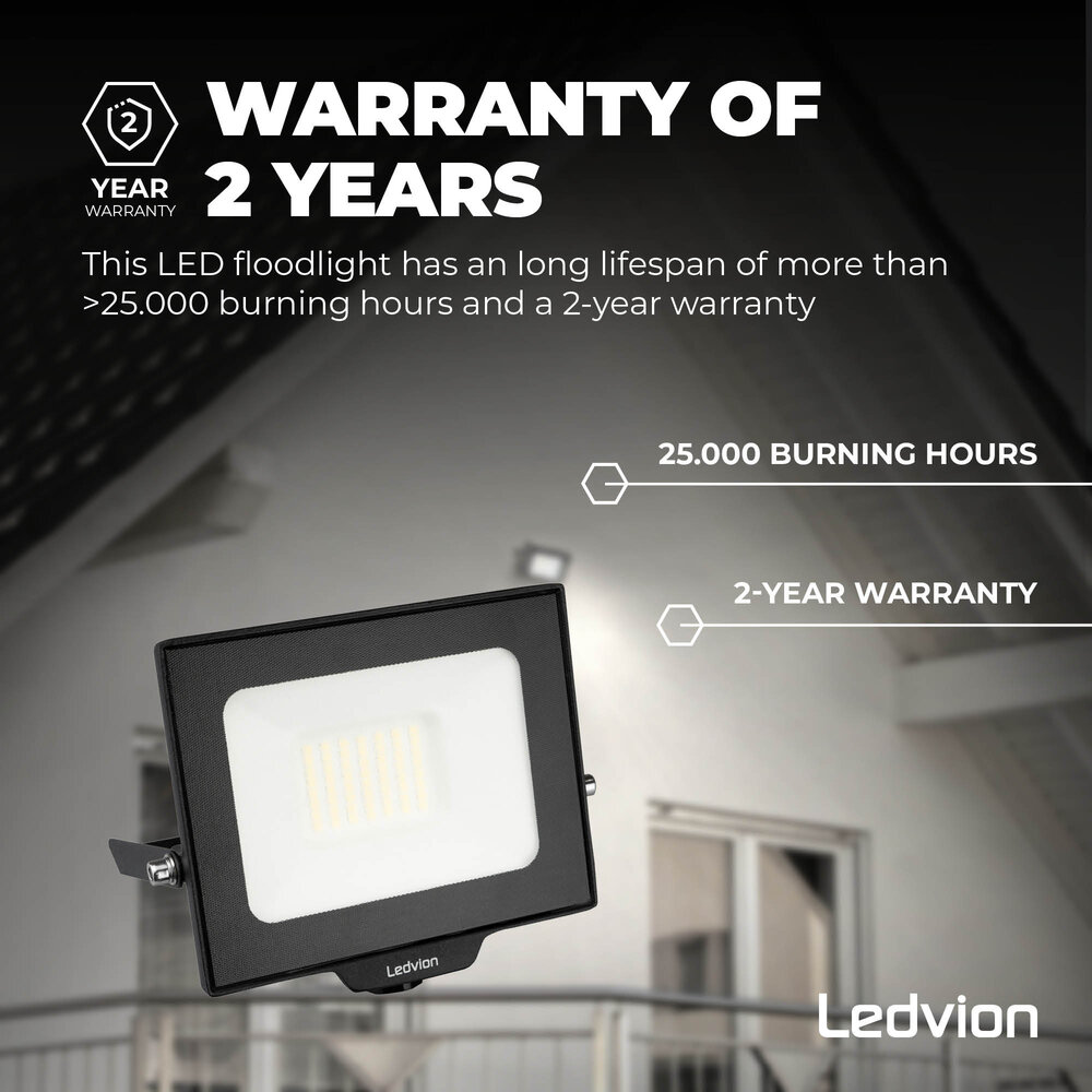 Ledvion Osram LED Breedstraler 50W – 6000 Lumen – 6500K