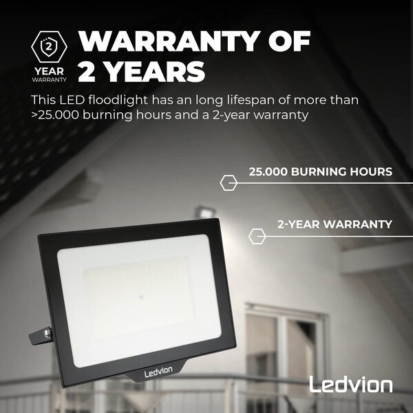 Ledvion Osram LED Breedstraler 200W – 24.000 Lumen – 4000K
