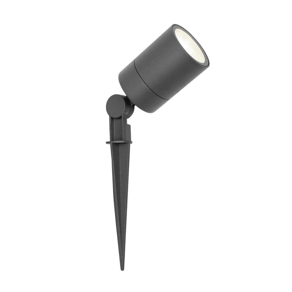 Ledvion LED Prikspot - IP65 - 3W - 4000K - 1 Meter Kabel - Antraciet