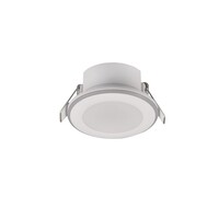 Trio Lighting LED Inbouwspot Mat Wit - 5W - 3000K - RGBWW - Kantelbaar