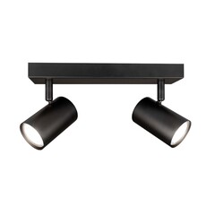 LED Plafondspot Zwart Duo - Dimbaar - 5W - 4000K - Kantelbaar