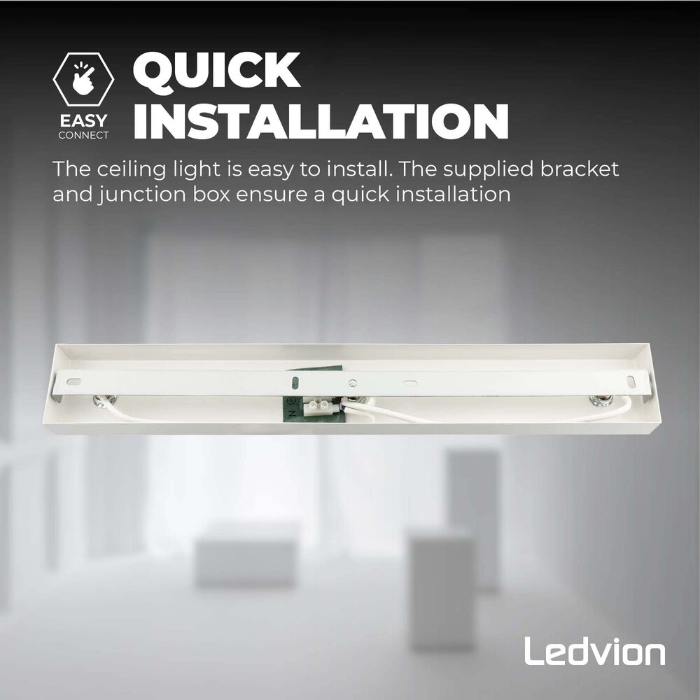 Ledvion LED Plafondspot Wit Trio - Dimbaar - 5W - 2700K - Kantelbaar