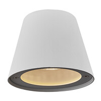 Nordlux Wandlamp Buiten Wit - GU10 Fitting - IP44 - Aleria