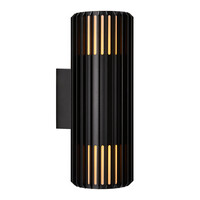 Nordlux Wandlamp Buiten Tweezijdig - Zwart - E27 Fitting - IP54 - Aludra - 10 jaar garantie