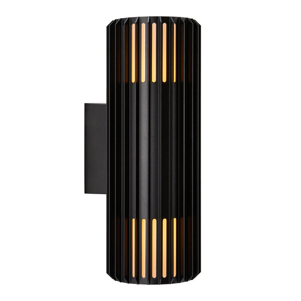 Nordlux Wandlamp Buiten Tweezijdig - Zwart - E27 Fitting - IP54 - Aludra - 10 jaar garantie