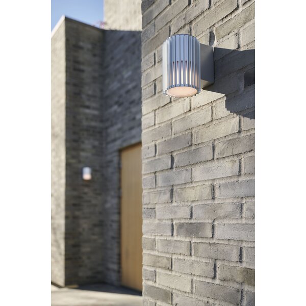 Nordlux Wandlamp Buiten Aluminium - E27 Fitting - IP54 - Aludra - 10 jaar garantie