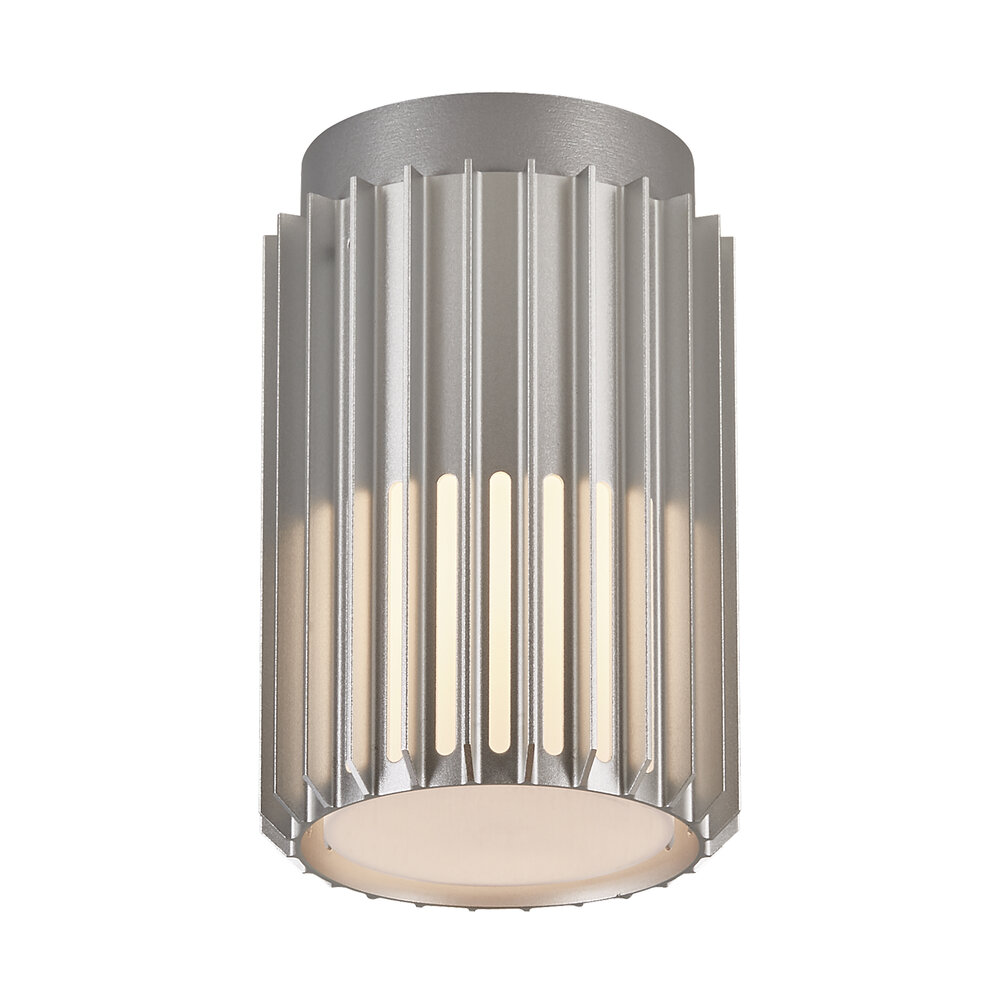 Nordlux Plafondlamp Aluminium - E27 Fitting - IP54 - Aludra - 10 jaar garantie