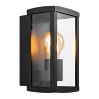 Nordlux Wandlamp Buiten Zwart - E27 Fitting - IP44 - Luchy