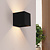 USB Oplaadbare Wandlamp Zwart - Draadloos - 4400 mAh Accu - Geschikt voor Binnen & Buiten