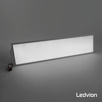 Ledvion LED Paneel 120x30 - UGR <19 - 24W - 160 Lm/W - 4000K - 5 Jaar Garantie - Energieklasse A