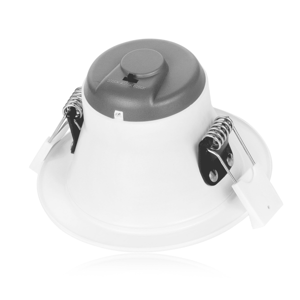 Lightexpert LED Downlight met Reflector - 10W - Ø90 mm - CCT-Switch - Wit - 5 jaar garantie