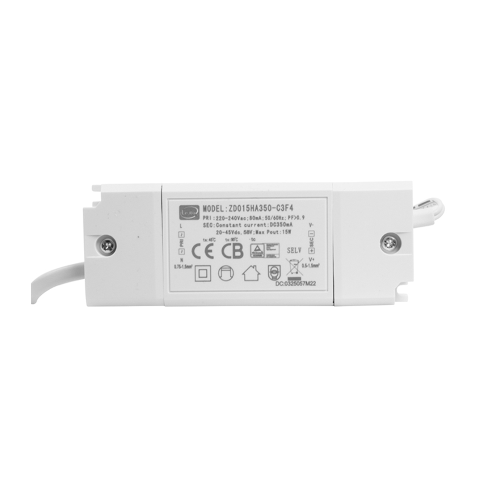 Lightexpert LED Downlight - 10W - Ø90 mm - CCT-Switch - Zwart - 5 jaar garantie