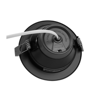 Lightexpert LED Downlight - 12W - Ø120 mm - CCT-Switch - Zwart - 5 jaar garantie