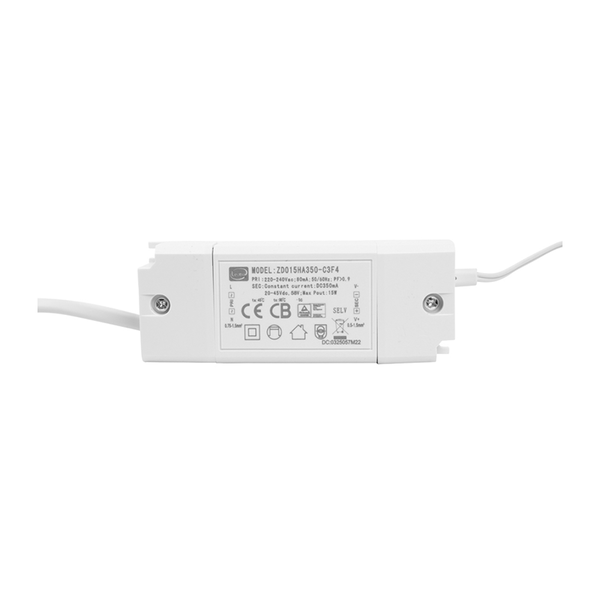 Lightexpert LED Downlight - 15W - Ø135 mm - CCT-Switch - Zwart - 5 jaar garantie