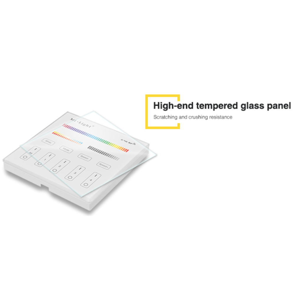 Lightexpert Afstandsbediening MI-LIGHT - RGB+CCT - 4 Groepen