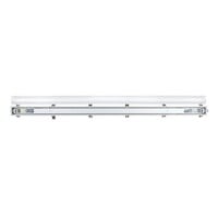 Ledvion LED TL Armatuur 150cm - IP65 - Koppelbaar - RVS Clips