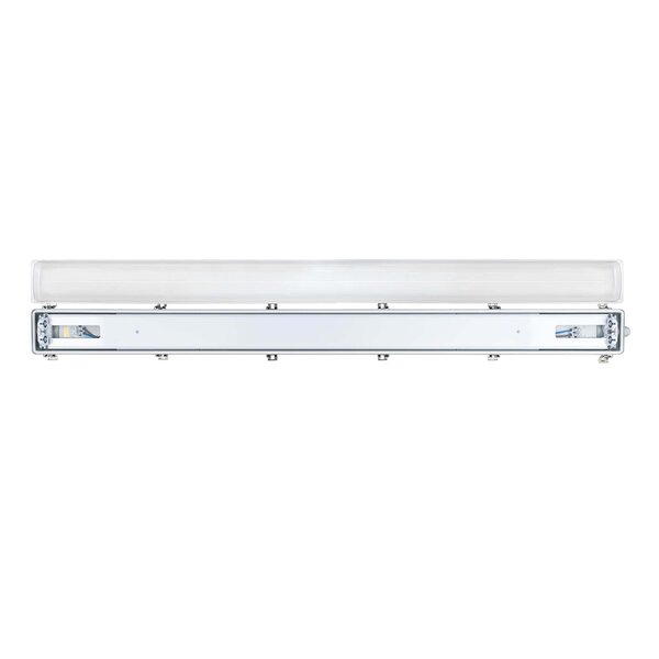 Ledvion LED TL Armatuur 120cm - Dubbel - IP65 - Geschikt voor Koppelbaar - RVS Clips