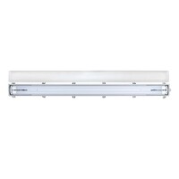 Ledvion LED TL Armatuur 120CM - 2x18W - 6660 Lumen - 6500K - High Efficiency - Energie Label B - IP65 - Incl. LED TL