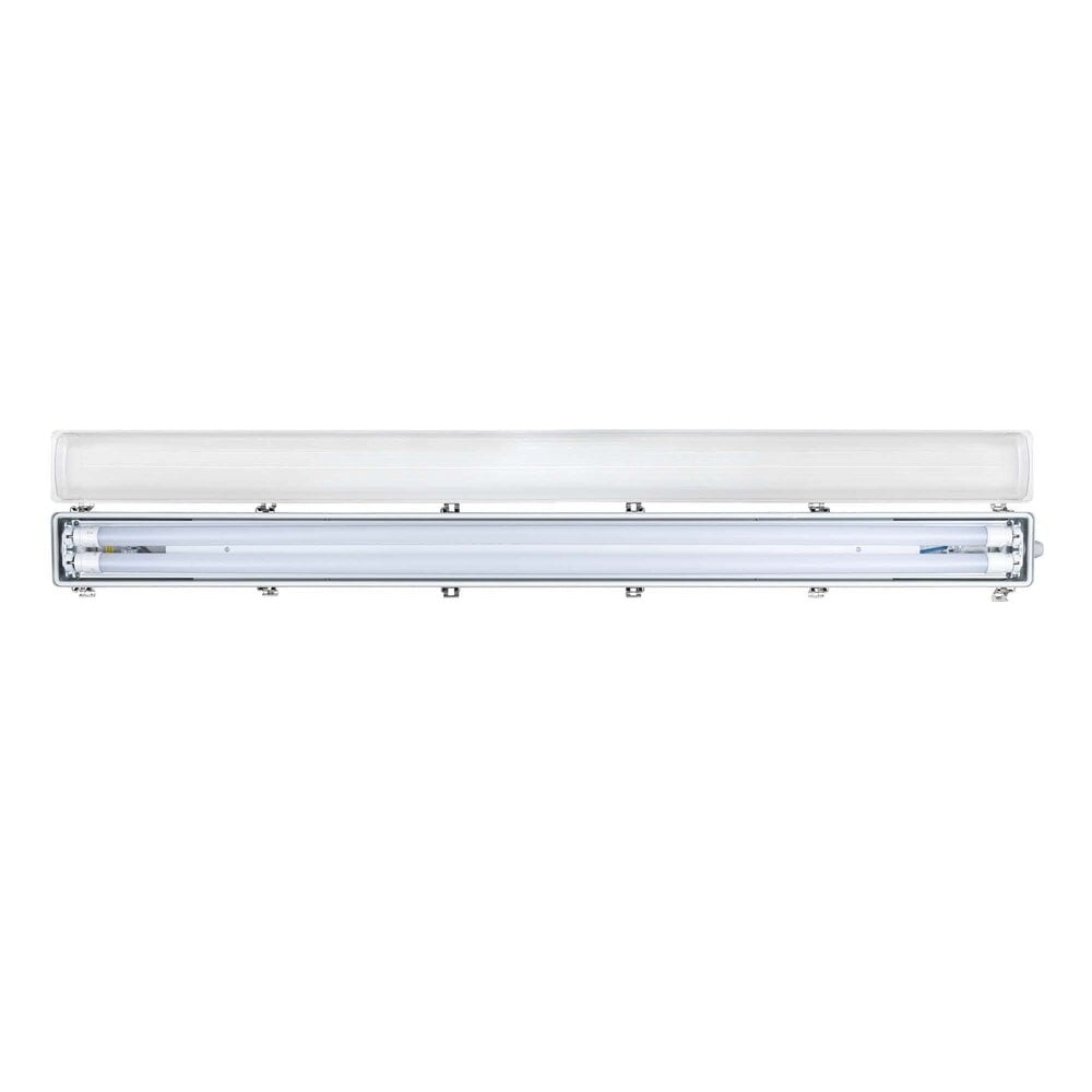 Ledvion LED TL Armatuur 150CM - 2x28W - 10360 Lumen - 4000K - High Efficiency - Energie Label B - IP65 - Incl. LED TL