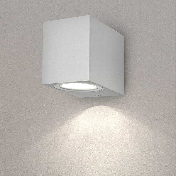 Ledvion Dimbare Wandlamp Buiten - San Diego - 5W - 2700K - IP54 - Wit