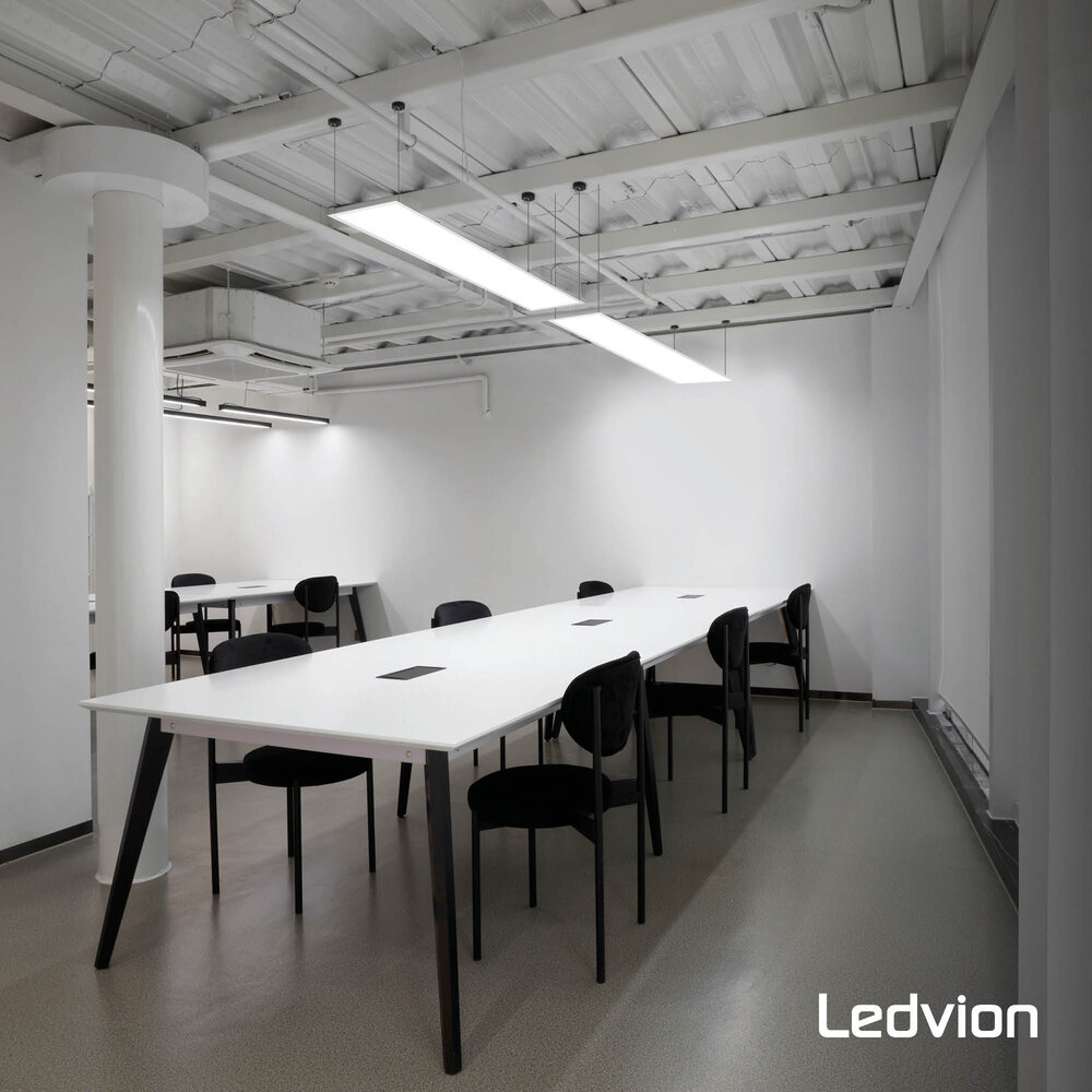 Ledvion 6x LED Paneel 120x30 - UGR <19 - 24W - 160 Lm/W - 4000K - 5 Jaar Garantie - Energieklasse A