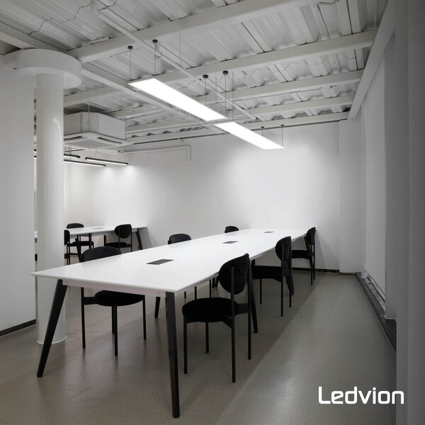 Ledvion 6x LED Paneel 120x30 - UGR <19 - 24W - 210 Lm/W - 4000K - 5 Jaar Garantie - Energieklasse A