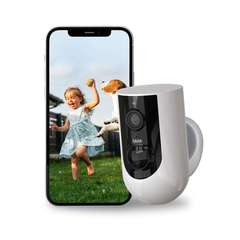 Calex Smart Buiten Camera - WiFi - Batterij - 5 Jaar Garantie