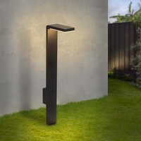 Ledvion LED Solar Staande Buitenlamp - Zwart - IP44