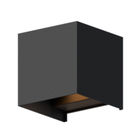 Calex Calex Wandlamp Buiten - Tweezijdig - 7W - 3000K - IP54 - Zwart