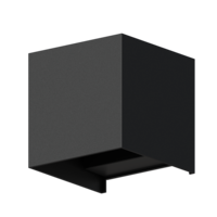 Calex Calex Wandlamp Buiten - Tweezijdig - 7W - 3000K - IP54 - Zwart