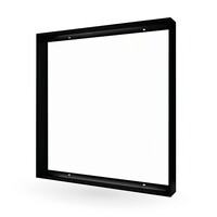 LED Paneel Opbouw - 60x60 - Aluminium - Zwart