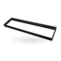 LED Paneel Opbouw - 30x120 - Aluminium - Zwart