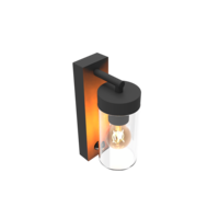 Calex Calex Wandlamp Buiten met Bewegingssensor - E27 Fitting - IP44 - Zwart